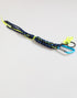 Dolce & Gabbana Multicolor Leather Tape String DG Logo Keychain Keyring